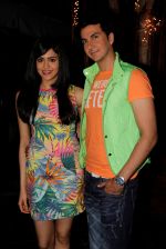 Adah Sharma and Dev Goel at the press conference of Hum Hai Raahi Car Ke in Suburban Lounge, Mumbai on 11th May 2013 (4).jpg